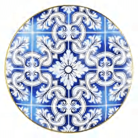 Blue / Red Qinghua detail image