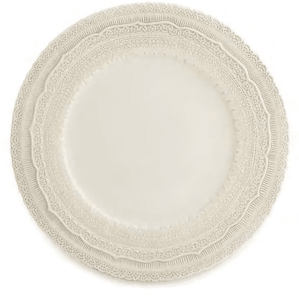 Embossed Lace Plate detail image