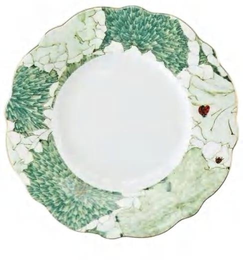 Emerald Garden Tapestry detail image