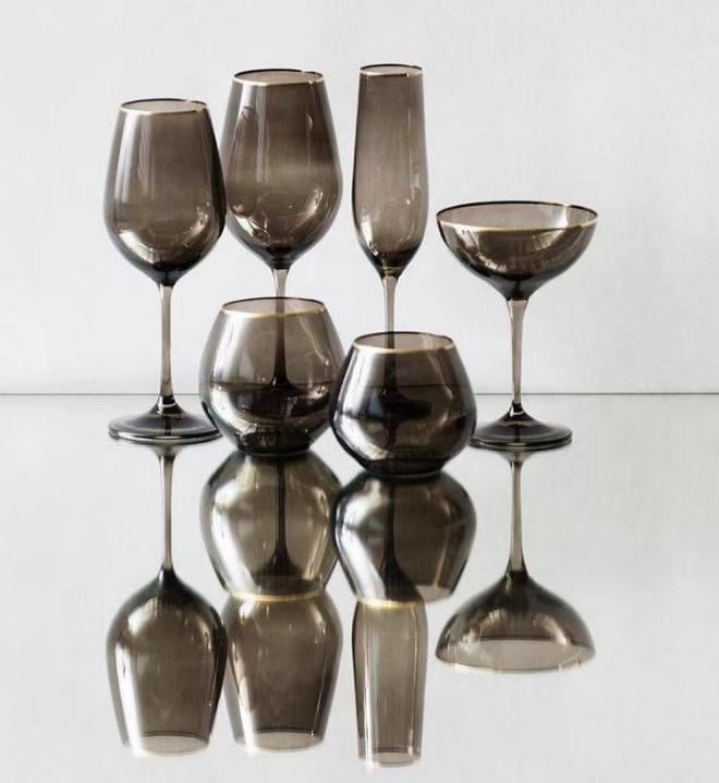 Bella Gold Rim Glasses detail image
