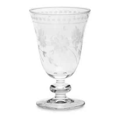 Engraving Flowers Glass detail image