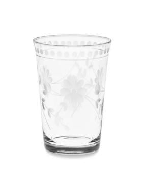 Engraving Flowers Glass detail image