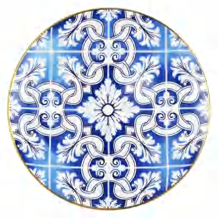 Blue / Red Qinghua detail image