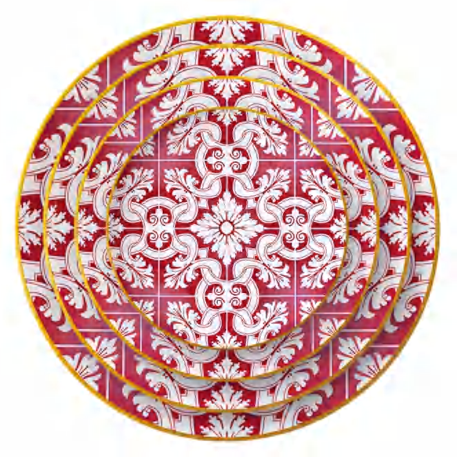 Blue / Red Qinghua detail image