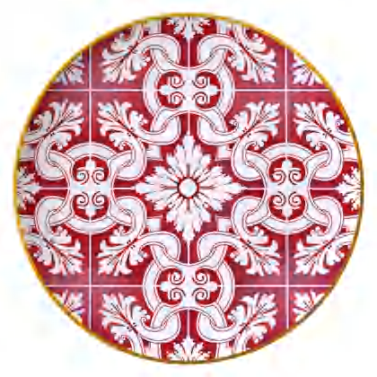 Blue / Red Qinghua detail image